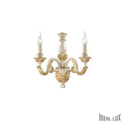 Lampada da parete Applique Ideal Lux Giglio AP2 ORO 075280