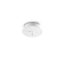 Rosone a luce singola Ideal Lux Cup MSP1 BIANCO 122823