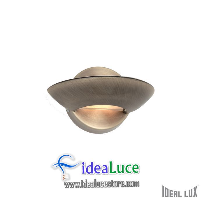 Lampada da parete Applique Ideal Lux Lumina AP1 BRUNITO 002507