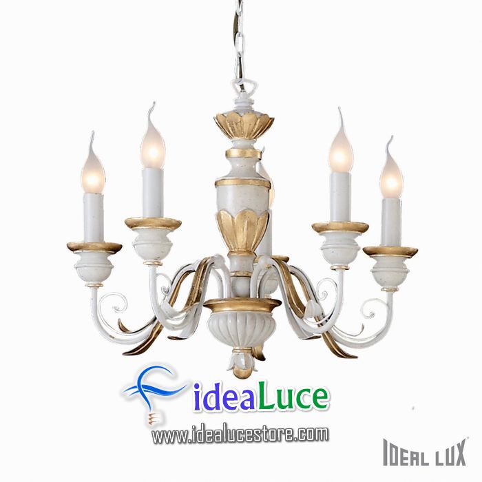 lampadario sospensione ideal lux firenze sp5 012865