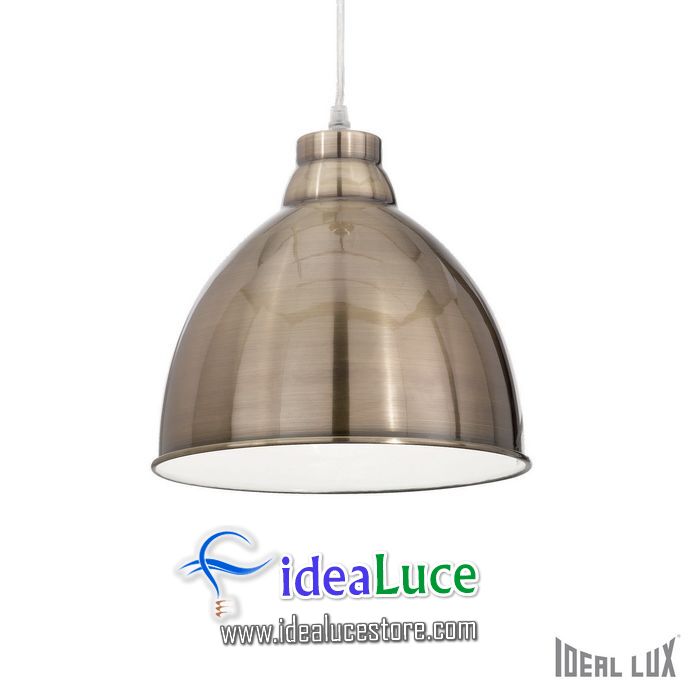 lampadario sospensione ideal lux navy sp1 brunito 020723