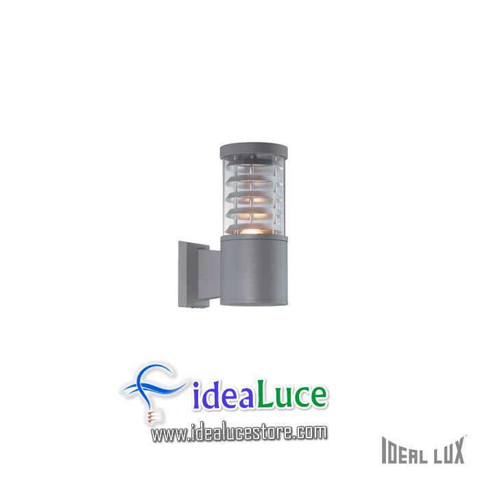 Lampada da esterno Applique Ideal Lux Tronco AP1 GRIGIO 026978