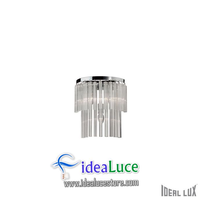 Lampada da parete Applique Ideal Lux Elegant AP3 027975