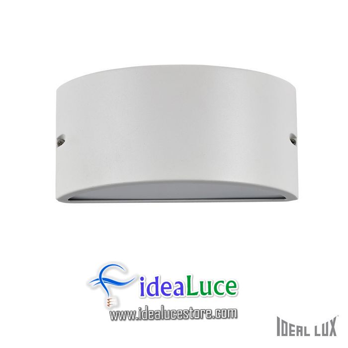 Lampada da esterno Applique Ideal Lux Rex-2 AP1 BIANCO 092416