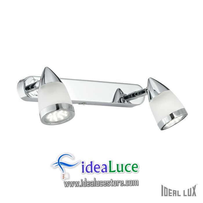 Lampada da parete Applique Ideal Lux Faro AP2 094076