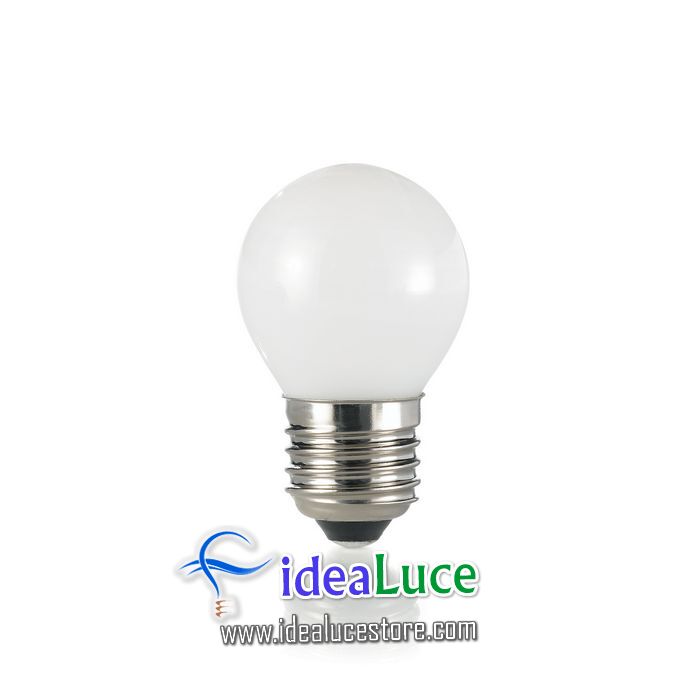 Confezione da 10 Lampadine Led Ideal Lux CLASSIC E27 4W SFERA BIANCO 3000K 101286