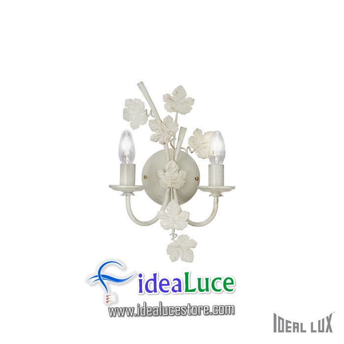 Lampada da parete Applique Ideal Lux Champagne AP2 121864