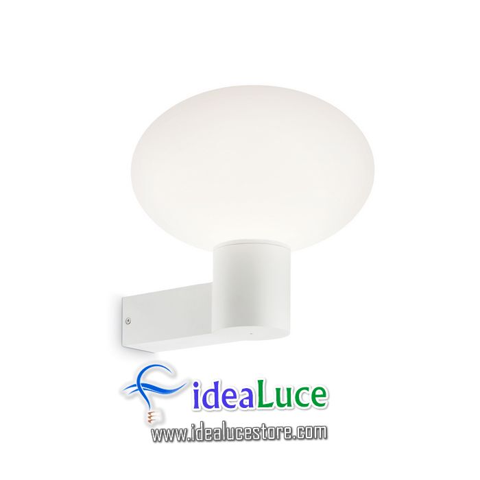 Lampada da parete Applique Ideal Lux Armony AP1 BIANCO 136172