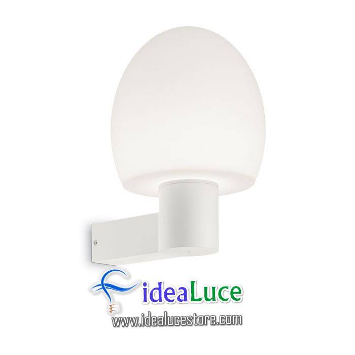 Lampada da parete Applique Ideal Lux Concerto AP1 BIANCO 146645