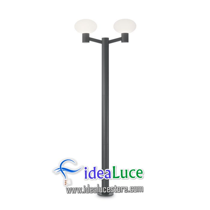 Lampada da terra Ideal Lux Armony PT2 ANTRACITE 147383