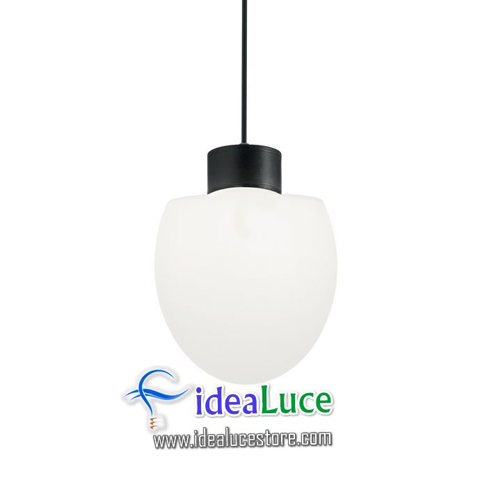 Lampadario sospensione Ideal Lux Concerto SP1 NERO 150000