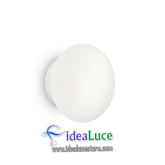 lampada da parete applique ideal lux bubble ap2 158907