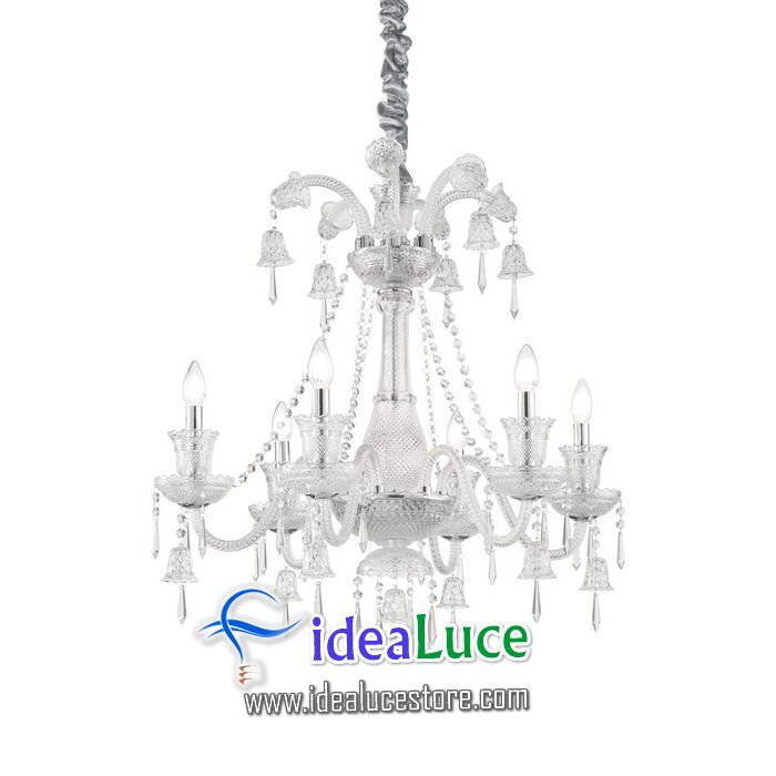 Lampadario sospensione Ideal Lux Redentore SP6 187440