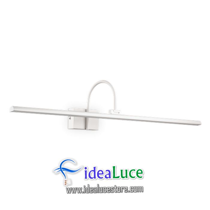 lampada da parete applique ideal lux bonjour ap1 big bianco 199931