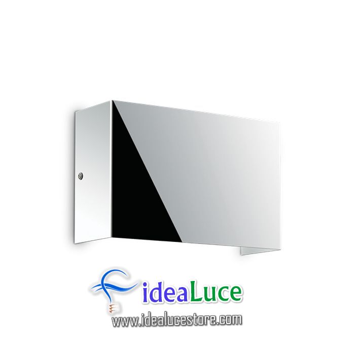 Lampada da parete Applique Ideal Lux Flash Ap2 High Cromo 200934