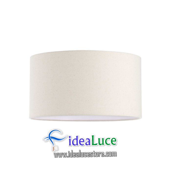 Set Up Paralume Cilindro D70 Beige Ideal Lux 260488