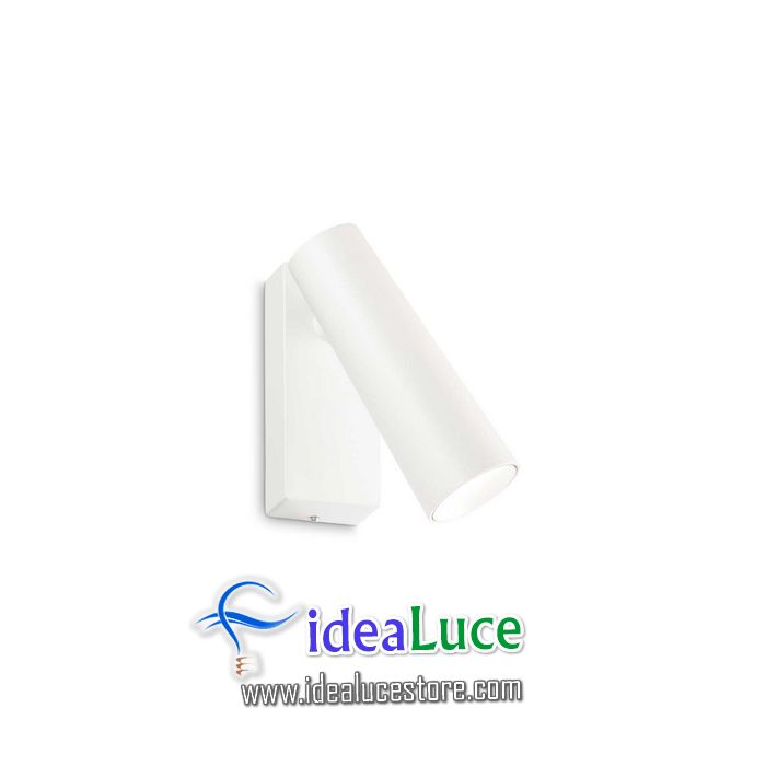 Lampada da parete Applique Ideal Lux Pipe Ap Bianco 280998