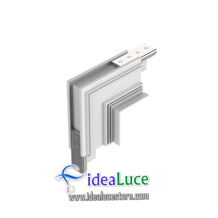 Ego Kit Recessed L Electr Conn Vert Acute Dali Wh Ideal Lux 286181