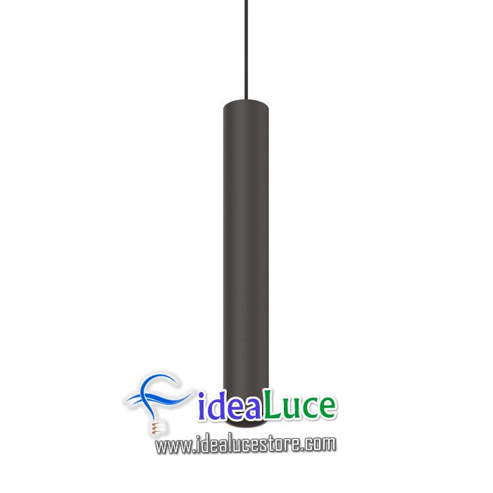 Ego Pendant Tube 12w 3000k Dali Bk Ideal Lux 286310