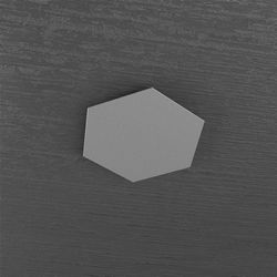 Plafoniera Top Light Hexagon Led Grigio Antico 1142/1D GA